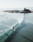 In Stock - SW1331 - Currumbin Alley - 120cm x 90cm / Fine Art Paper - Classic Frame / White / Portrait