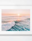 Yallingup, Margaret River Region, WA. Aerial photography print by Salty Wings in a white Classic Frame, landscape (SW2263)