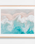 Wilyabrup, Margaret River Region, WA. Aerial photography print by Salty Wings in a Raw Oak Deep Set Frame, landscape (SW2333)