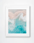 Wilyabrup, Margaret River Region, WA. Aerial photography print by Salty Wings in a white Classic Frame, portrait (SW2333)