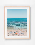 Yallingup, Margaret River Region, WA. Aerial photography print by Salty Wings in a Raw Oak Deep Set Frame, portrait (SW2404)