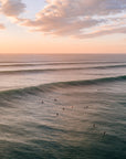 Lennox Head sunrise aerial photography print — Salty Wings