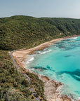 Jamieson Creek, Great Ocean Road, VIC. Aerial photography print by Salty Wings, landscape (SW2518)