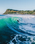 Lennox Head, Ballina, Northern Rivers, NSW. Aerial photography print by Salty Wings, portrait (SW2519)