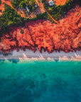salty wings cape leveque dampier perninsula broome western australia drone photography art prints red