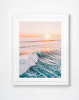 Yallingup, Margaret River Region, WA. Aerial photography print by Salty Wings in a white Classic Frame, portrait (SW2263)