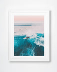 Margaret River, Margaret River Region, WA. Aerial photography print by Salty Wings in a white Classic Frame, portrait (SW2268)