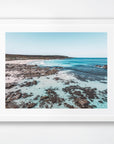 Redgate, Margaret River Region, WA. Aerial photography print by Salty Wings in a white Classic Frame, landscape (SW2269)