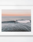 Margaret River, Margaret River Region, WA. Aerial photography print by Salty Wings in a white Classic Frame, landscape (SW2273)