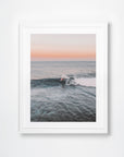 Margaret River, Margaret River Region, WA. Aerial photography print by Salty Wings in a white Classic Frame, portrait (SW2273)