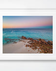 Point Piquet, Margaret River Region, WA. Aerial photography print by Salty Wings in a white Classic Frame, landscape (SW2341)