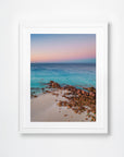 Point Piquet, Margaret River Region, WA. Aerial photography print by Salty Wings in a white Classic Frame, portrait (SW2341)