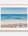 Swanbourne, Perth, WA. Aerial photography print by Salty Wings in a Raw Oak Deep Set Frame, landscape (SW2414)