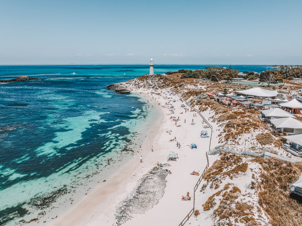Rottnest Aerial Print | Salty Wings
