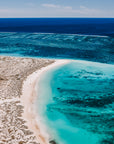 Exmouth, WA. Aerial photography print by Salty Wings, portrait (SW2513)