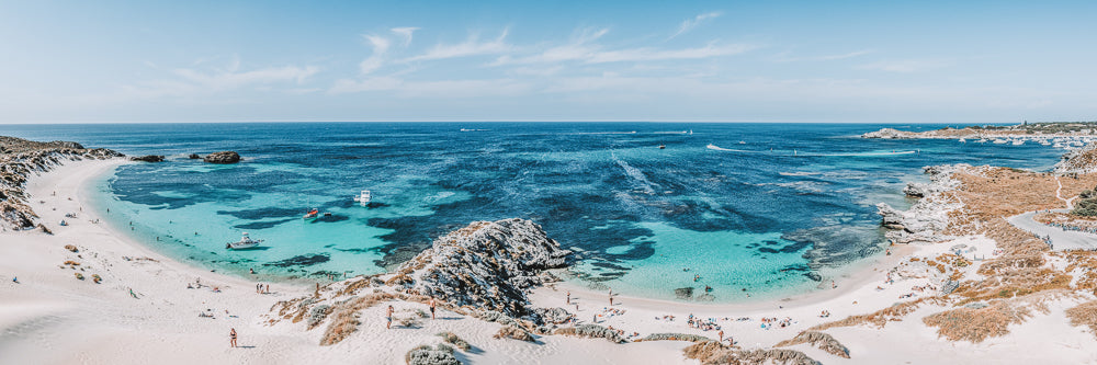 Parakeet Bay Panoramic Aerial Print | Salty Wings