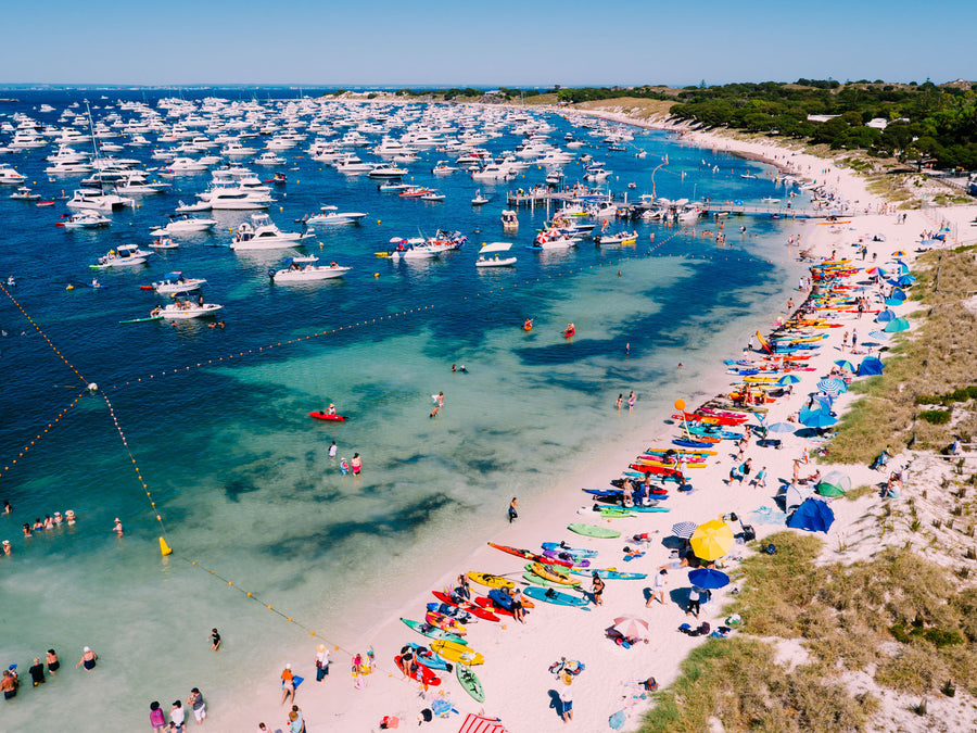 SW0422 - Rottnest Channel Swim Wall Art | Shop Coastal Photography ...