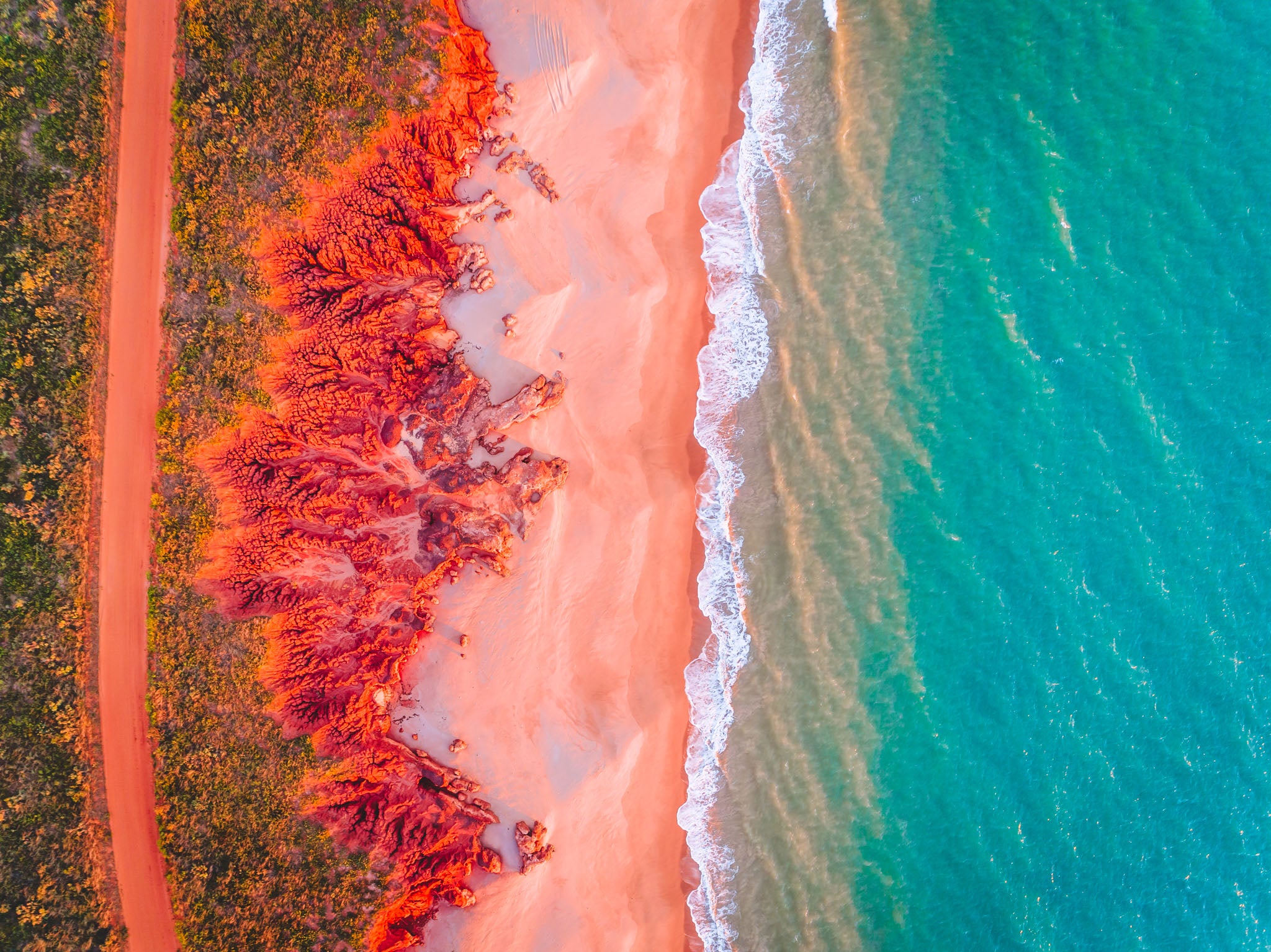 James Price Point Aerial Print | Salty Wings