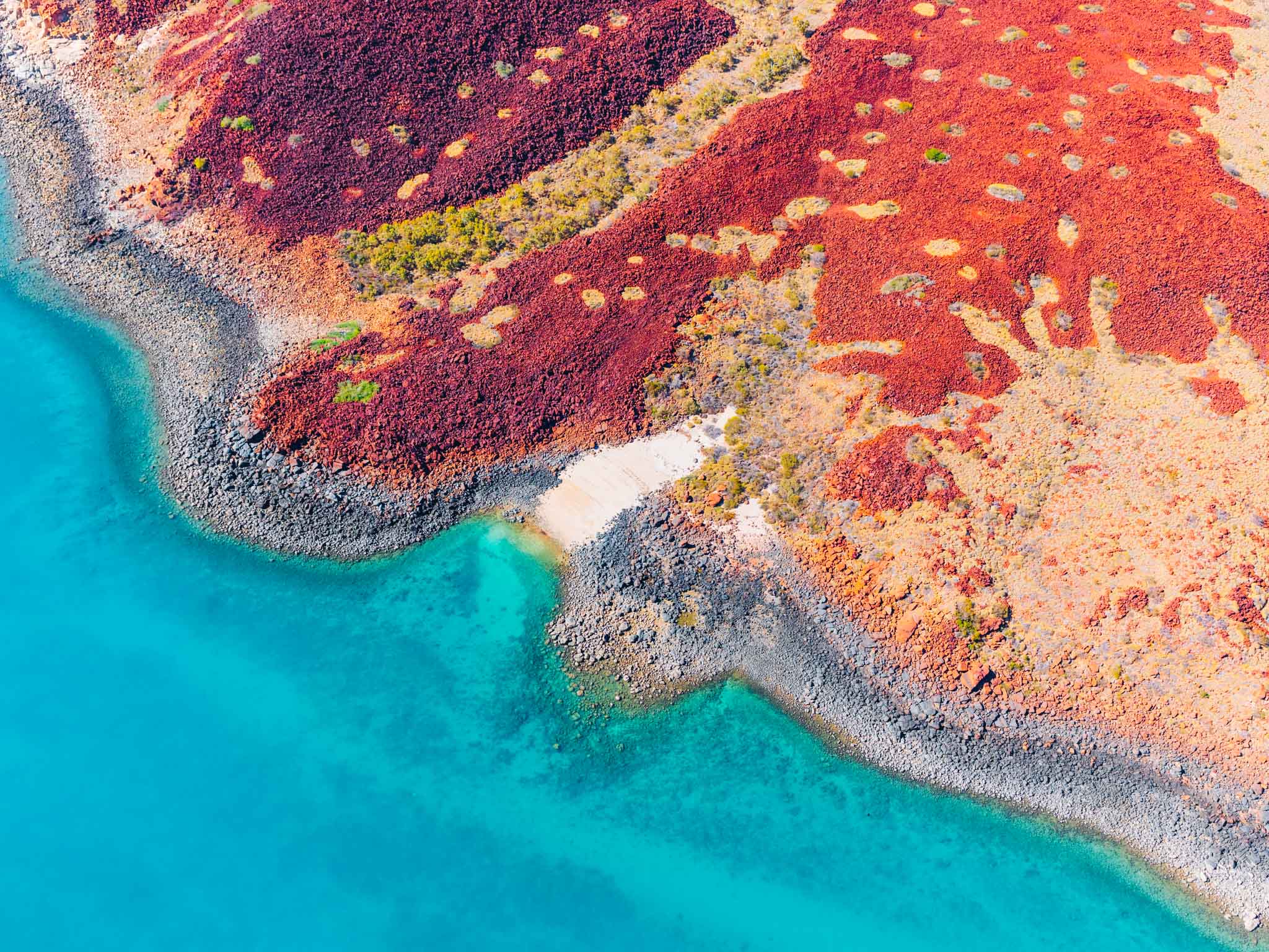 Burrup Peninsula Aerial Print | Salty Wings