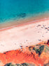 Broome, The Kimberley, WA. Aerial photography print by Salty Wings, portrait (SW0804)
