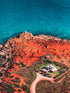 Broome, The Kimberley, WA. Aerial photography print by Salty Wings, portrait (SW0839)