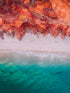 Cape Leveque, The Kimberley, WA. Aerial photography print by Salty Wings, portrait (SW0973)