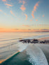 Currumbin Alley, Gold Coast, QLD. Aerial photography print by Salty Wings, portrait (SW1376)