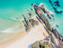 Rainbow Bay, Gold Coast, QLD. Aerial photography print by Salty Wings, landscape (SW1541)