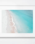 IN STOCK - SW1965 - Leighton Beach - 80cm x 60cm - Fine Art Paper - Classic Frame / White / Landscape