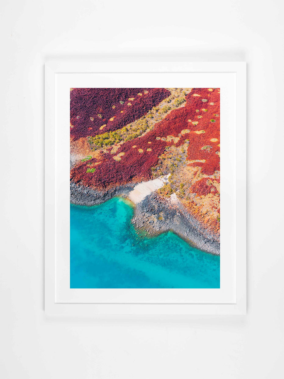 Burrup Peninsula Aerial Print | Salty Wings