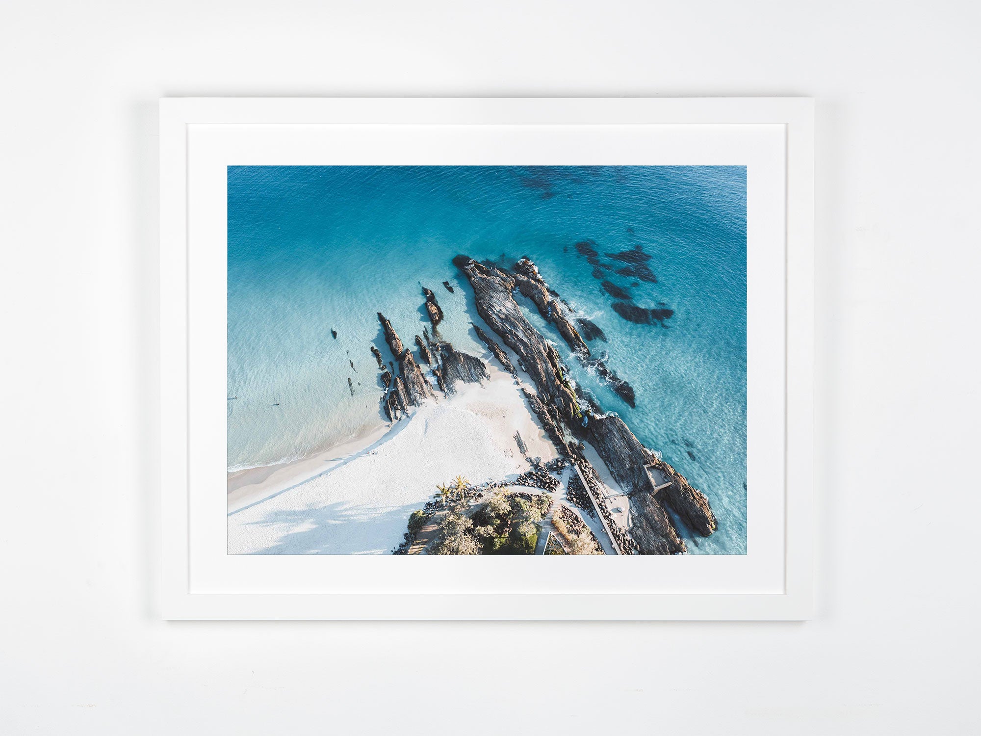 Snapper Rocks Aerial Print | Salty Wings